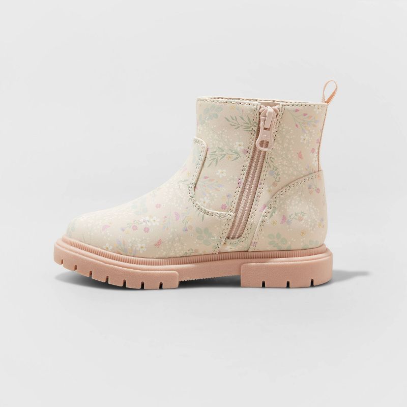 Toddler Flora Easy On Lug Sole Boots - Cat & Jack™, 3 of 12