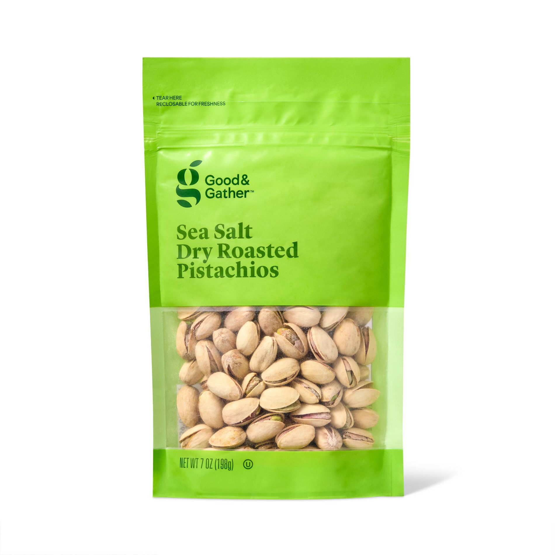 Sea Salt Roasted Pistachios - 7oz - Good & Gather™