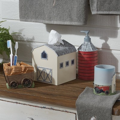 Park Designs Farm Livin' Toothbrush Holder - Thumbnail 3