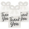 Big Dot of Happiness Champagne Elegantly Simple - Square Favor Gift Boxes - Guest Party Favors Bow Boxes - Set of 12 - 2 of 4