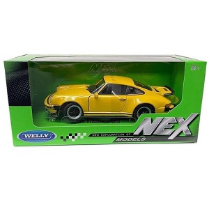 Welly 1974 Porsche 911 Turbo Yellow 1:24 - 1 of 2