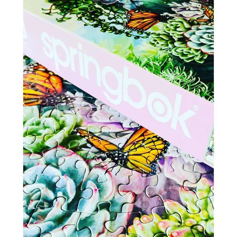 Springbrook Butterfly Bliss 500 pc Jigsaw Puzzle, 3 of 4