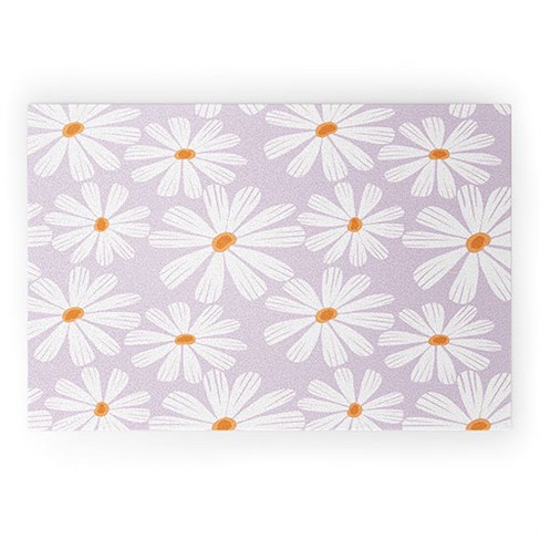 Rosebudstudio Dance Daisies Large Welcome Mat - Society6 : Target