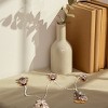 Perfect Holiday 10 LED Battery Operated String Light with Wooden Christmas Tree - Warm White - 4 of 4