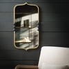 Sullivans 27.5" Gold With Black Wall Mirror, Metal - 3 of 4