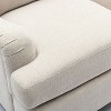 Sapphtopaz Modern Accent Chair Upholstered Chairs Bedroom Chair with Mid-Height Backrest and English Roll Arm, Accent Chairs for Living Room - 3 of 4