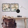 Stupell Industries Abstract Beige Flowers, 17" x 17" - 3 of 4