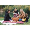 Picnic Time Highlander Deluxe Picnic Basket for 4 - 4 of 4