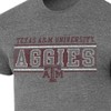 NCAA Texas A&M Aggies Men's Gray Tri-Blend T-Shirt - 3 of 3