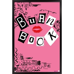 Trends International Mean Girls - Burn Book Framed Wall Poster Prints - 1 of 4