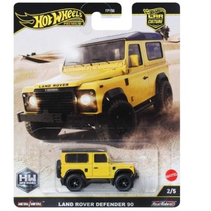 Hot Wheels Land Rover Defender 90 Off the Road Car Culture Premium - 1 of 4