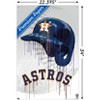 Trends International MLB Houston Astros - Drip Helmet 22 Unframed Wall Poster Prints - 3 of 4