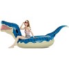 Jasonwell Inflatable Dinosaur Pool Float 124'' Giant Tyrannosaurus Rex for Kids & Adults, Summer Ride-on Party Raft Lounge Toy - 2 of 4
