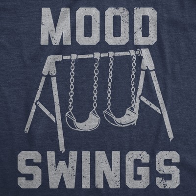 Мужские футболки Crazy Dog T-Shirts, Inc. Mens Funny T Shirts Mood Swings Sarcastic Novelty Graphic Tee for Men - Crazy Dog Men's T Shirt With Sarcastic Sayings Navy L — фото 2