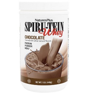 Chocolate Spirutein Whey by Nature's Plus  -  1 lbs Powder - 1 of 3
