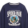 Boys' - Marvel - Friendly Spidey Collegiate Long Sleeve Graphic T-Shirt - 2 of 4