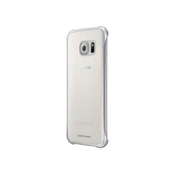 Original Samsung Protective Cover for Samsung Galaxy S6 - Clear/Silver