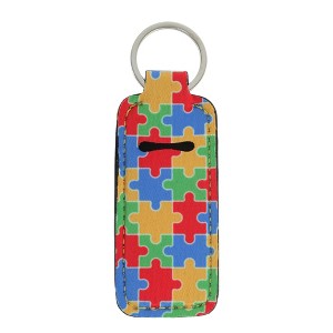 Unique Bargains Lipstick and Perfume Cover Handbag Charm Colorful 1 Pc - 1 of 4
