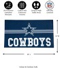 Evergreen NFL Dallas Cowboys Embossed Mat Cross Hatch Indoor and Outdoor Doormat - 2 of 4