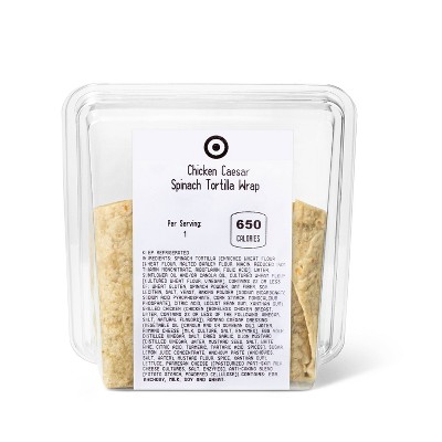 Chicken Caesar Wrap on Spinach Tortilla - 8oz - Good & Gather™