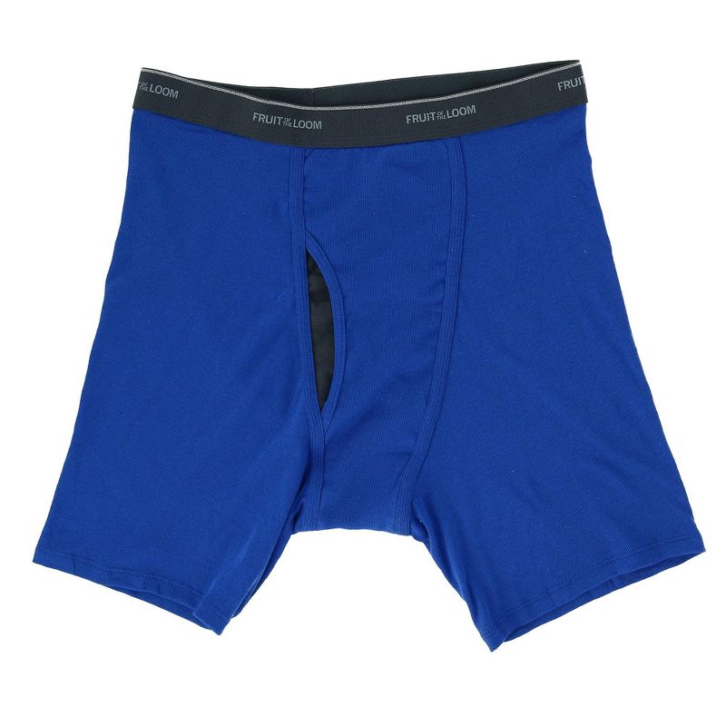 Fruit of the Loom Men's Coolzone Mesh Fly Boxer Brief (5 Pack), 2 of 6