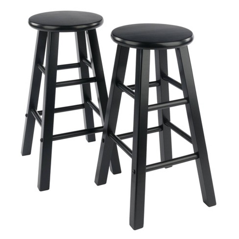 Target black best sale bar stools