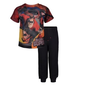 Disney Incredibles Dash Violet Elastigirl Baby T-Shirt and French Terry Pants Infant - 1 of 4
