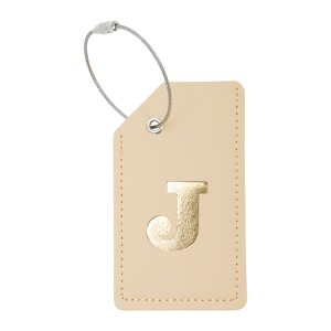 Unique Bargains Luggage Tag Khaki 1 Pc - 1 of 4