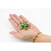 Collectible Wildlife Gifts | Frog, Green and Black Poison Dart Frog, Plastic Toy, Realistic, Rainforest, Model, Gift,      2"    F4092 B54 - 3 of 4
