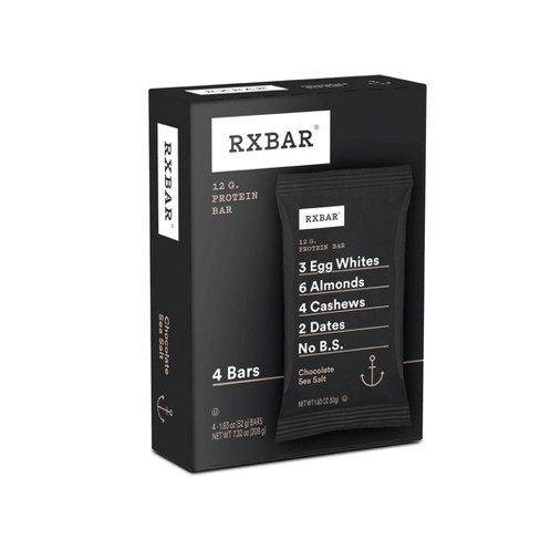 Rxbar Chocolate Sea Salt Protein Bars 4ct Target