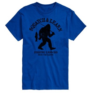 Men's - Instant Message - Squatch And Learn Short Sleeve Graphic T-Shirt - 1 of 4