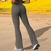 Anna-Kaci Active Women's Flared High Waist Yoga Pants for Activewear and Everyday Comfort - 2 of 4