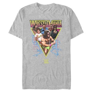 Men's WWE Retro Wrestlers Triangle T-Shirt - 1 of 4