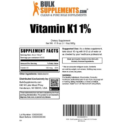 Vitamin K1 (1%) Powder