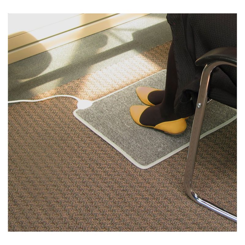 Cozy Toes Carpeted Foot Warmer Floor Mats, 4 of 5