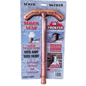 Sewer Skewer 17 in. L Copper Sewer Vent Defroster - 1 of 3