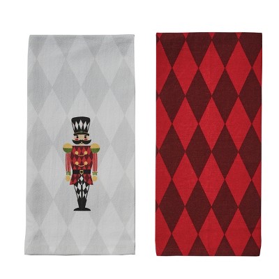 Split P Christmas Nutcracker Dishtowel Set