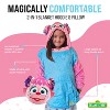 Sesame Street Abby Cadabby Kids Snugible Blanket Hoodie & Pillow - 2 of 4