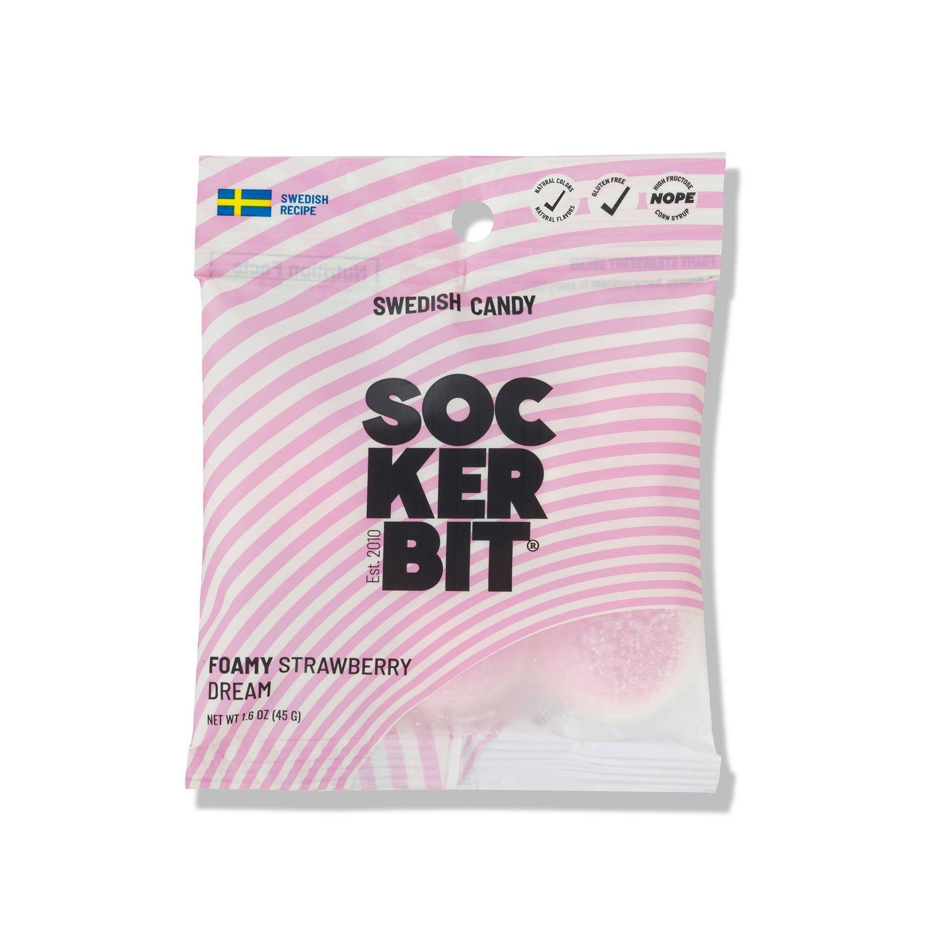 Sockerbit Swedish Candy Strawberry Dream - 1.6oz