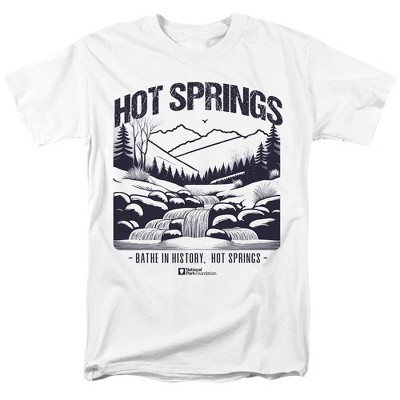 Hot Springs National Park Classic Adult T-Shirt White