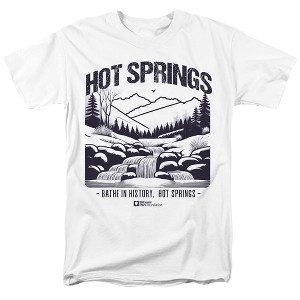 Hot Springs National Park Classic Adult T-Shirt White - 1 of 4