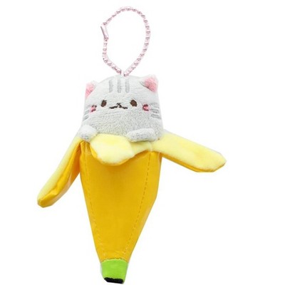 cat banana plush