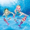 Banzai Magical Mermaids Dive Game – 6-Pack of Colorful Underwater Pool Toys - 2 of 3
