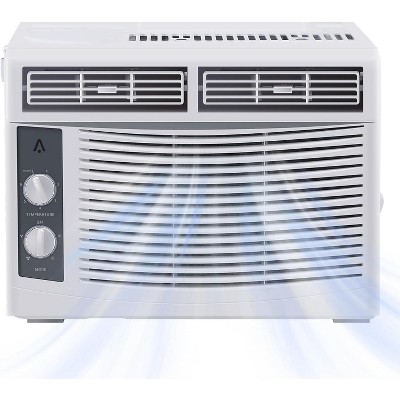 5000 BTU Window Air Conditioner，Window Unit with Easy-to-Use Mechanical Controls, Window AC Unit Fast Cooling up to 150 Sq.Ft. ,Energy Savings