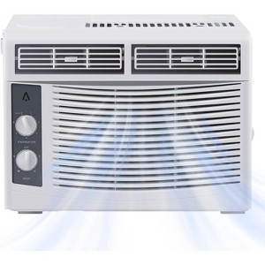 5000 BTU Window Air Conditioner，Window Unit with Easy-to-Use Mechanical Controls, Window AC Unit Fast Cooling up to 150 Sq.Ft. ,Energy Savings - 1 of 4