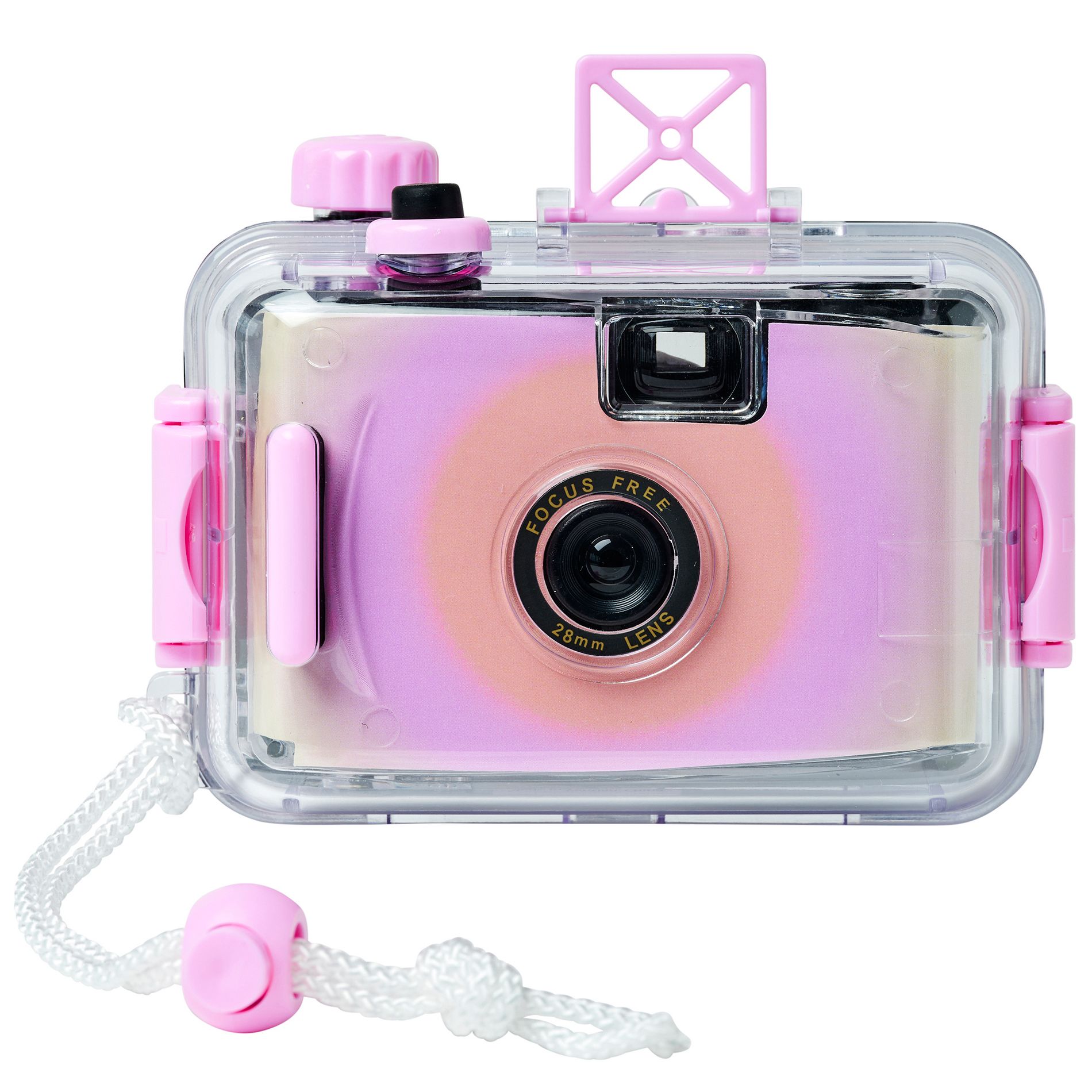 Sunnylife: Underwater Camera - Zest Magenta - Pool Side Retro Film Camera, 35mm