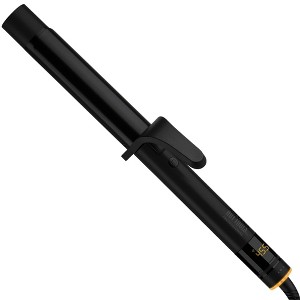 Hot Tools Pro Artist Black Gold Digital Salon Hair Curling Iron | Long-Lasting Full Curls and Defined Waves, (1.25 inch) 1 1/4" HT1125BG - 1 of 4