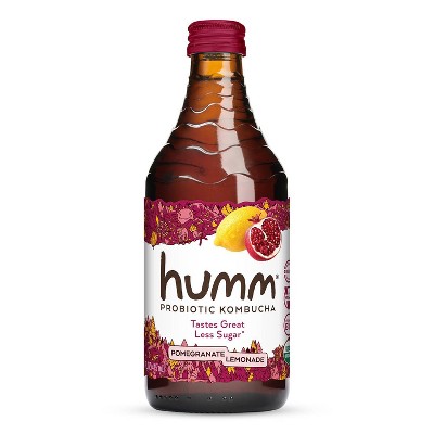 Humm Pomegranate Lemonade Kombucha - 14 fl oz