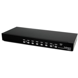 StarTech 8 Port 1U Rackmount DVI USB KVM Switch - 1 of 1