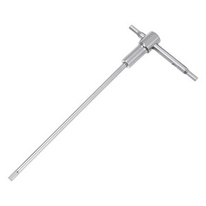 Unique Bargains CR-V Steel Fast-Spinning Adjustable Sliding T-Handle Hex Key Wrench 0.14" - 1 of 4